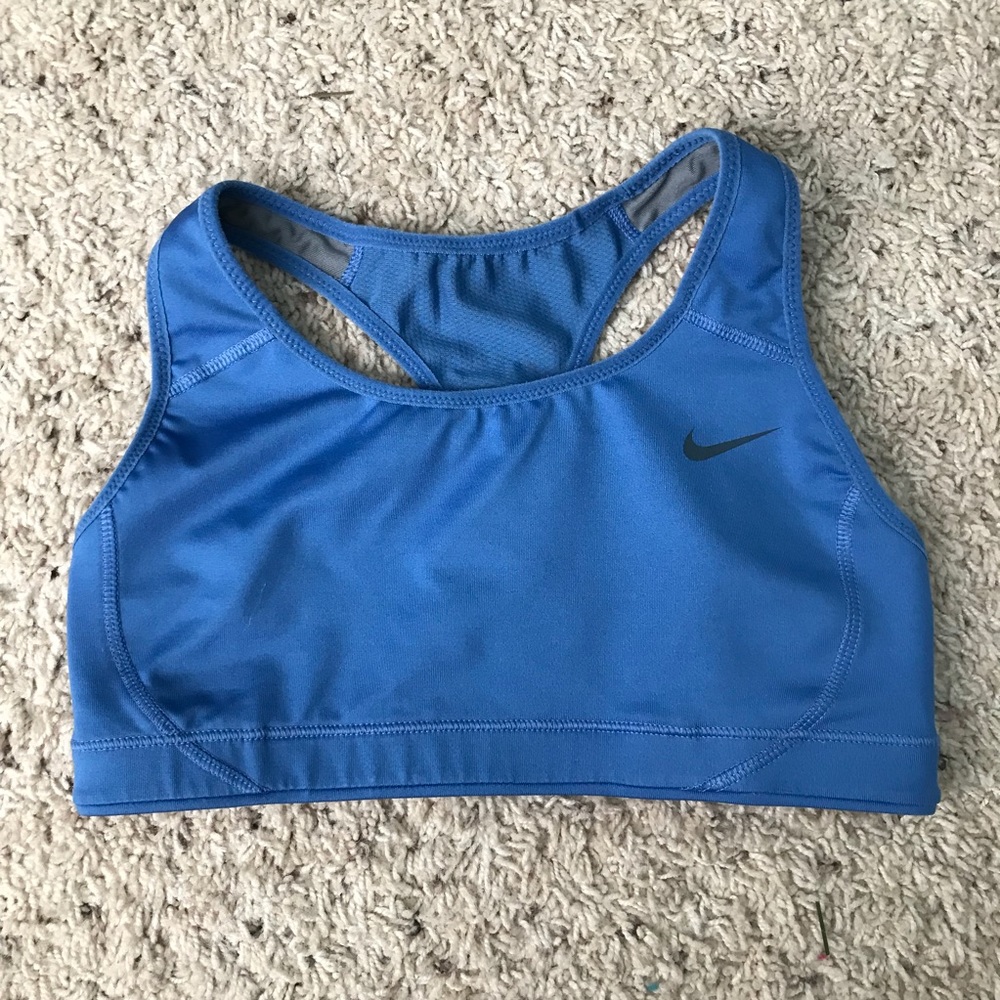 Blue Nike Sports Bra
